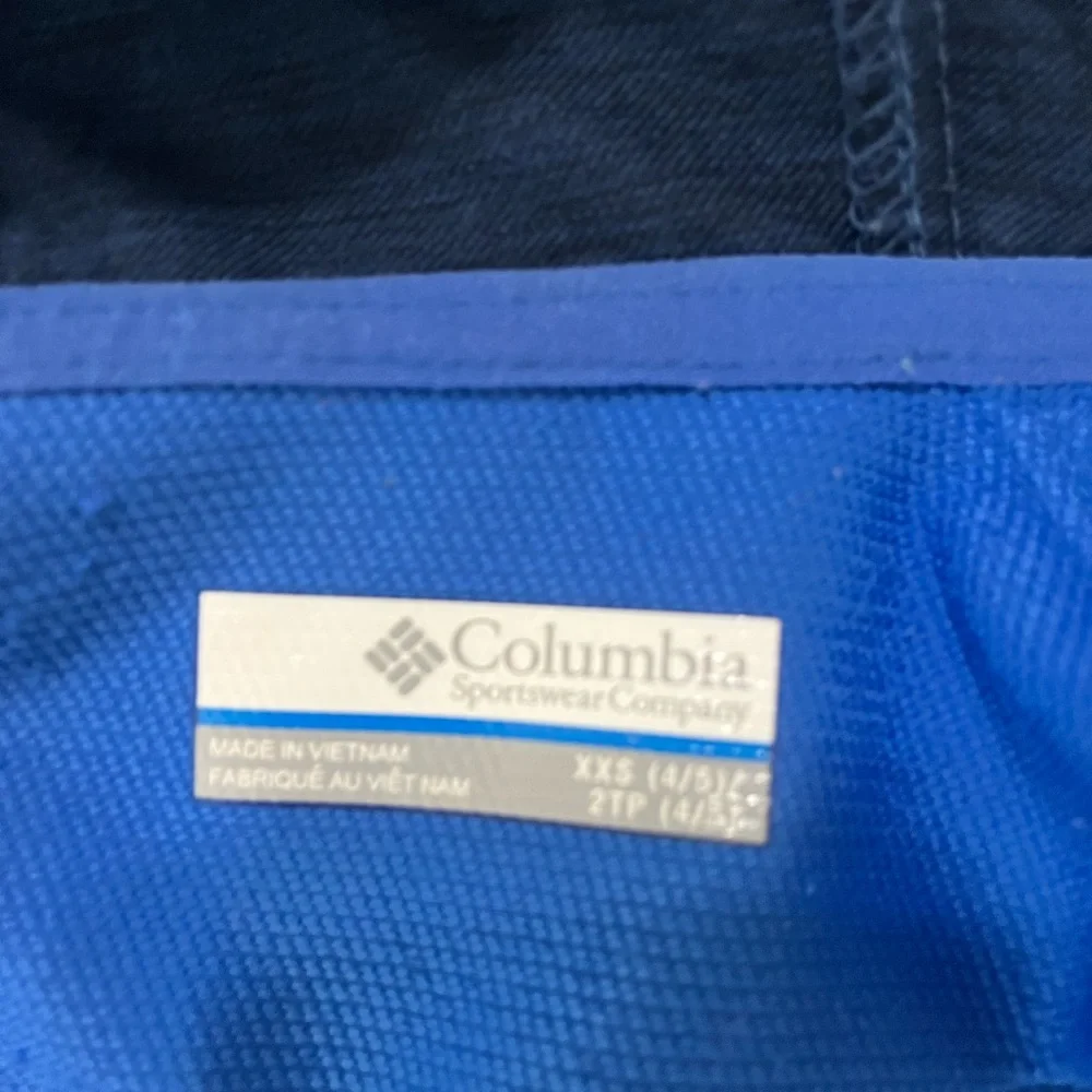 Kid’s Columbia Two-Tone Blue Jacket - Picture 4 of 8